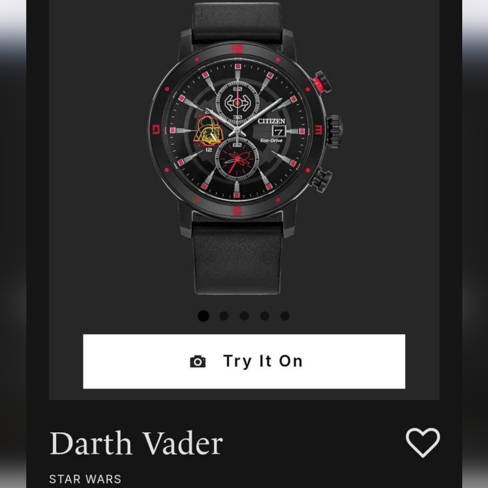 Star Wars Darth Vader Citizen Watch